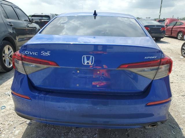 2HGFE2F50PH525111 - 2023 HONDA CIVIC SPORT ლურჯი ფოტო 6