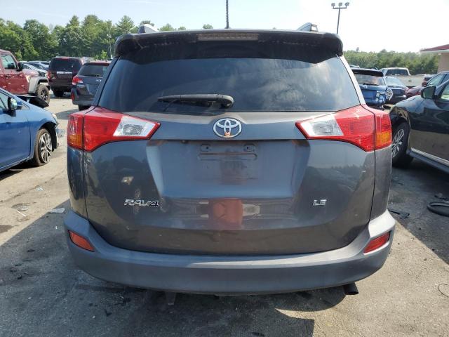 2T3ZFREV8EW093030 - 2014 TOYOTA RAV4 LE GRAY photo 6