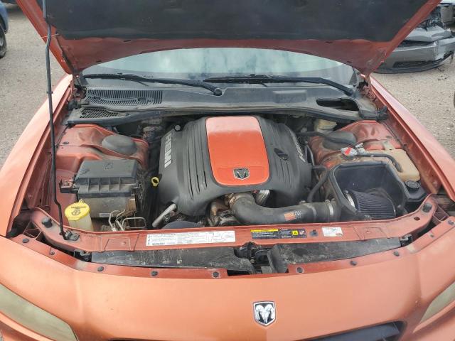 2B3KA53H06H240837 - 2006 DODGE CHARGER R/T ORANGE photo 11