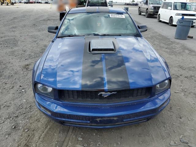 1ZVFT80N975243473 - 2007 FORD MUSTANG BLUE photo 5