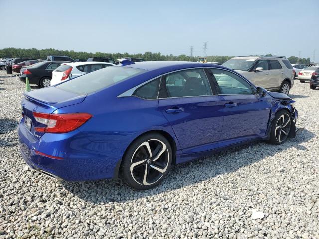 1HGCV1F37KA075623 - 2019 HONDA ACCORD SPORT BLUE photo 3