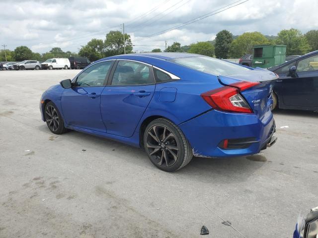2HGFC2F83LH561143 - 2020 HONDA CIVIC SPORT BLUE photo 2