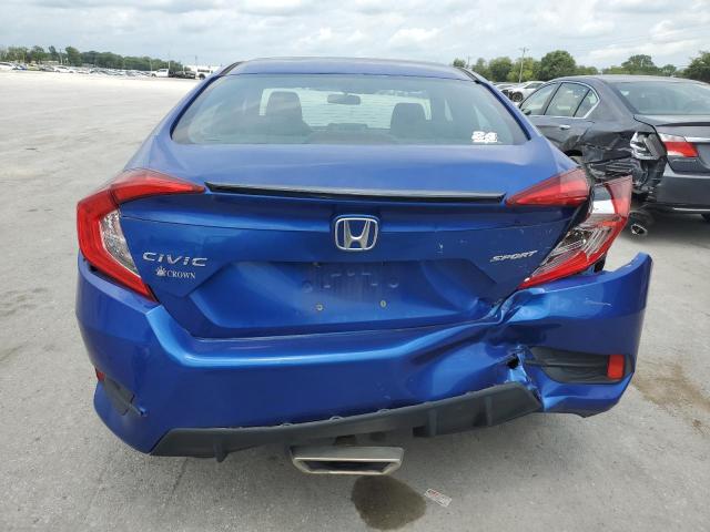 2HGFC2F83LH561143 - 2020 HONDA CIVIC SPORT BLUE photo 6