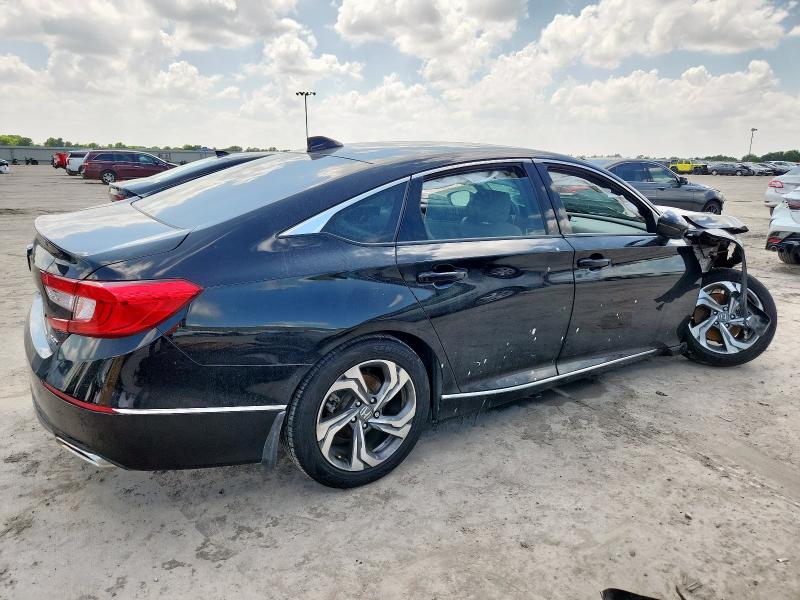 1HGCV2F58JA000998 - 2018 HONDA ACCORD EXL Schwarz Foto 3