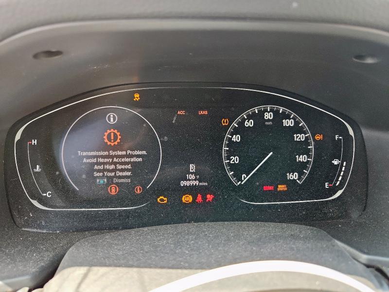 1HGCV2F58JA000998 - 2018 HONDA ACCORD EXL Schwarz Foto 9