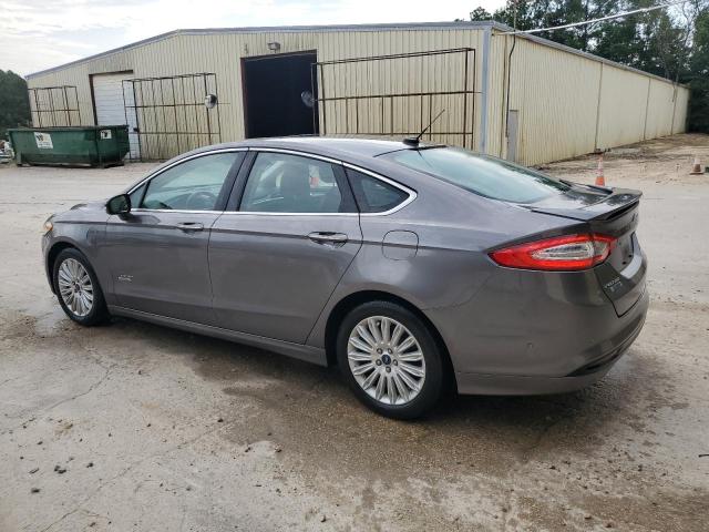 3FA6P0SU0DR277328 - 2013 FORD FUSION TITANIUM PHEV GRAY photo 2