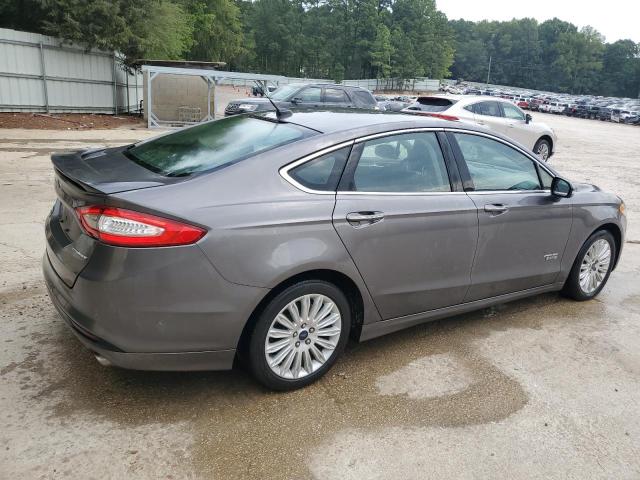 3FA6P0SU0DR277328 - 2013 FORD FUSION TITANIUM PHEV GRAY photo 3