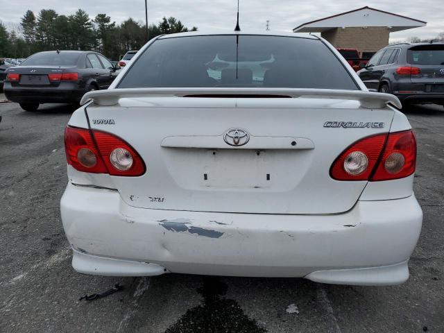 2T1BR32E05C475413 - 2005 TOYOTA COROLLA CE WHITE photo 6