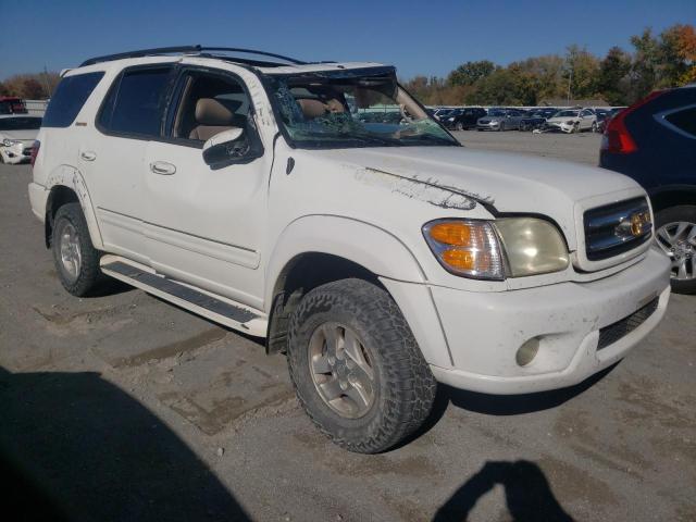 5TDBT48A52S096289 - 2002 TOYOTA SEQUOIA LIMITED WHITE photo 1