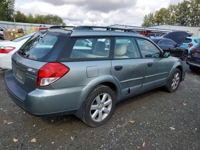 4S4BP61C197347627 - 2009 SUBARU OUTBACK 2.5I SILVER photo 3