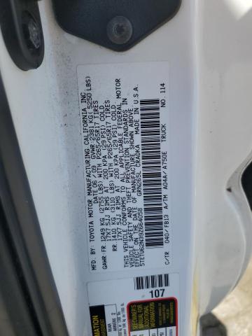 5TETU62N39Z664058 - 2009 TOYOTA TACOMA PRERUNNER ACCESS CAB WHITE photo 12