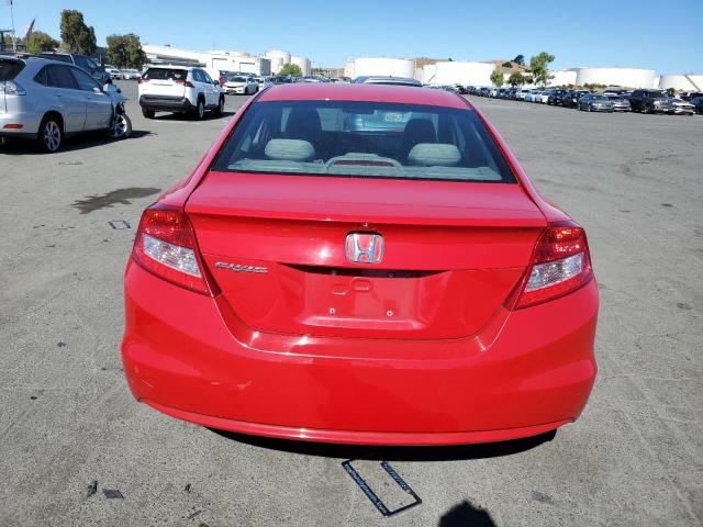 2HGFG3B55DH509813 - 2013 HONDA CIVIC LX RED photo 6