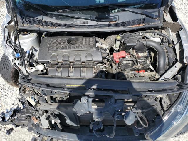 3N1AB7AP2KY287579 - 2019 NISSAN SENTRA S Күміс фото 11