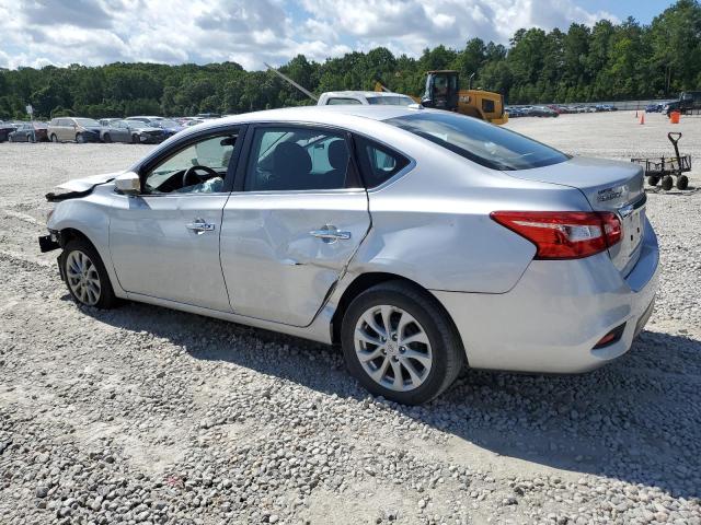 3N1AB7AP2KY287579 - 2019 NISSAN SENTRA S Күміс фото 2