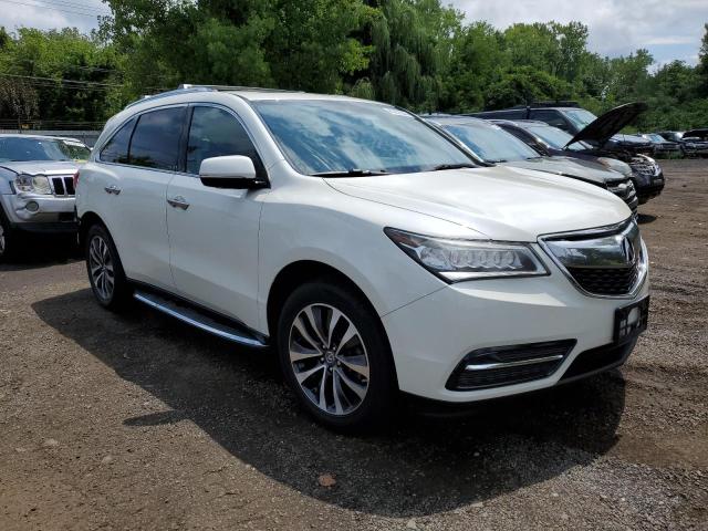 5FRYD4H4XGB030509 - 2016 ACURA MDX TECHNOLOGY WHITE photo 4