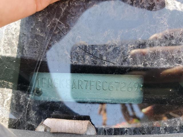 1FM5K8AR7FGC67269 - 2015 FORD EXPLORER POLICE INTERCEPTOR Schwarz Foto 12