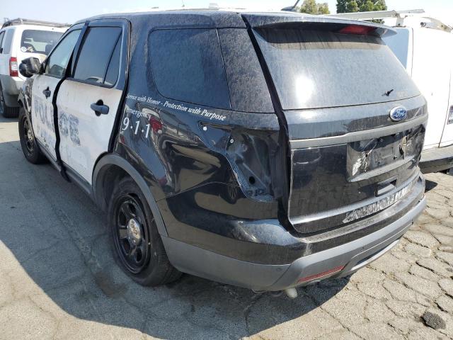 1FM5K8AR7FGC67269 - 2015 FORD EXPLORER POLICE INTERCEPTOR Schwarz Foto 2