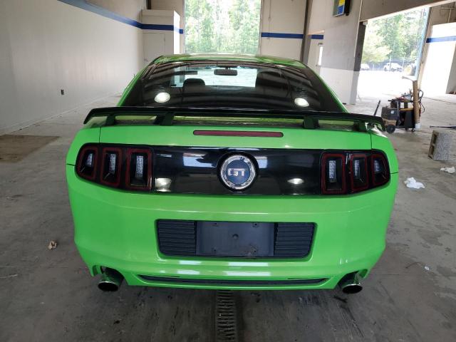 1ZVBP8CFXE5284649 - 2014 FORD MUSTANG GT GREEN photo 6