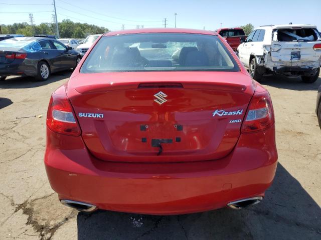 JS2RF9A68C6100545 - 2012 SUZUKI KIZASHI SPORT GTS RED photo 6