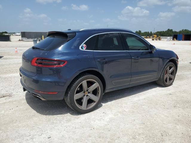 WP1AF2A56GLB92556 - 2016 PORSCHE MACAN TURBO BLUE photo 3