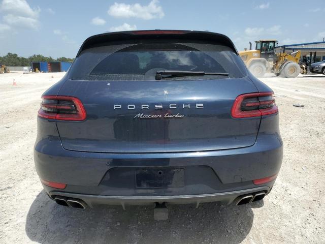 WP1AF2A56GLB92556 - 2016 PORSCHE MACAN TURBO BLUE photo 6