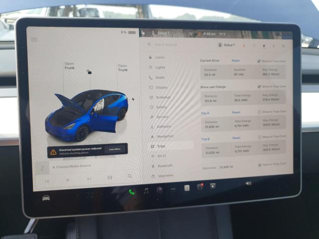 7SAYGAEE7RF981874 - 2024 TESLA MODEL Y Mavi foto 9