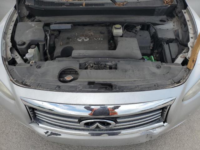 5N1AL0MM1EC545392 - 2014 INFINITI QX60 SILVER photo 12