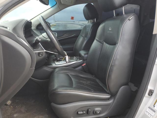 5N1AL0MM1EC545392 - 2014 INFINITI QX60 SILVER photo 7