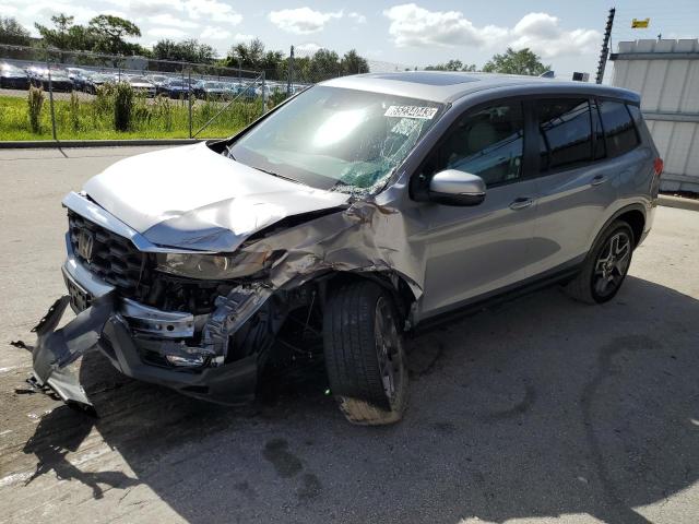 5FNYF8H50NB018717 - 2022 HONDA PASSPORT EXL Boz foto 1