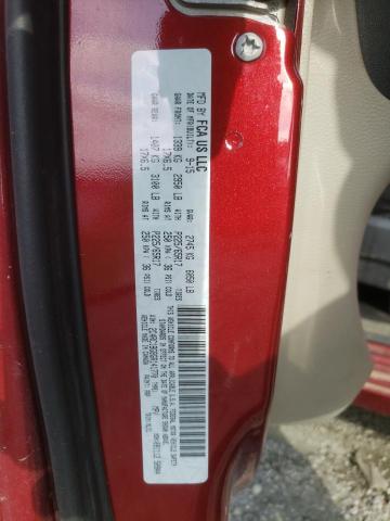 2C4RC1BG8GR141770 - 2016 CHRYSLER TOWN & COU TOURING BURGUNDY photo 13