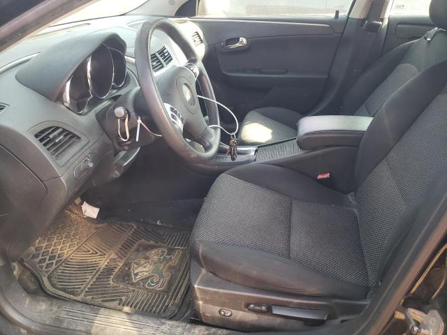 1G1ZC5E0XCF140992 - 2012 CHEVROLET MALIBU 1LT BLACK photo 7