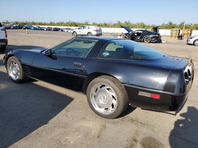 1G1YY2389M5116825 - 1991 CHEVROLET CORVETTE BLACK photo 2