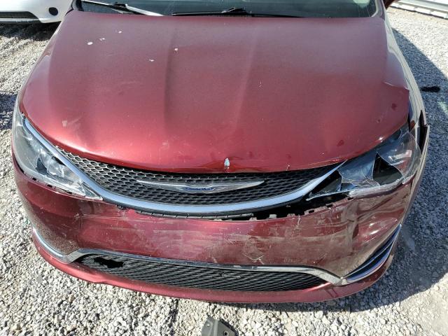 2C4RC1EG0HR796776 - 2017 CHRYSLER PACIFICA TOURING L PLUS RED photo 12