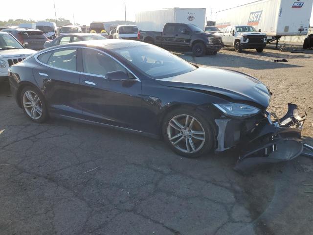 5YJSA1CN0DFP11501 - 2013 TESLA MODEL S Կապույտ լուսանկար 4