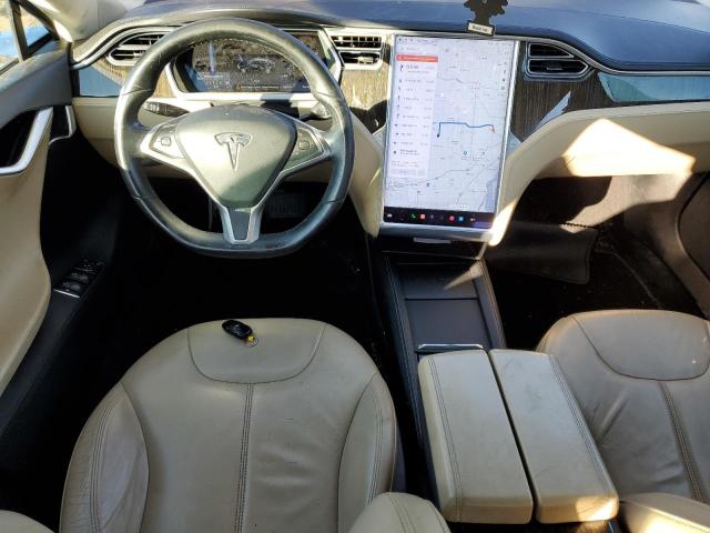 5YJSA1CN0DFP11501 - 2013 TESLA MODEL S Կապույտ լուսանկար 8