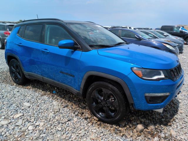 3C4NJCBB5JT407724 - 2018 JEEP COMPASS LATITUDE Bleu photo 4