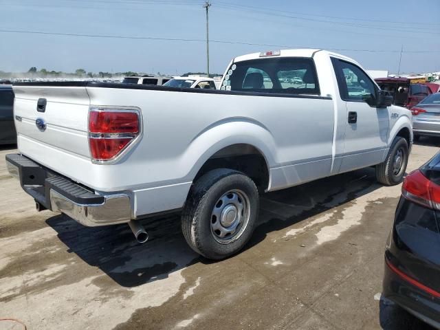 1FTNF1CF5EKD47524 - 2014 FORD F150 WHITE photo 3