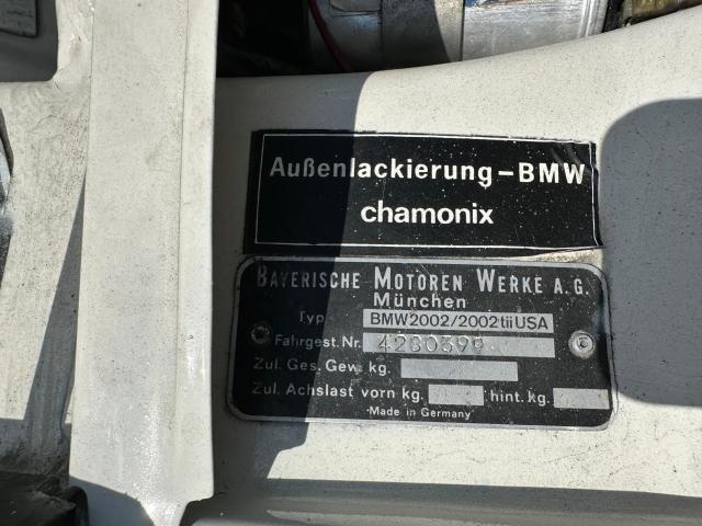 4280399 - 1974 BMW 2002 WHITE photo 10