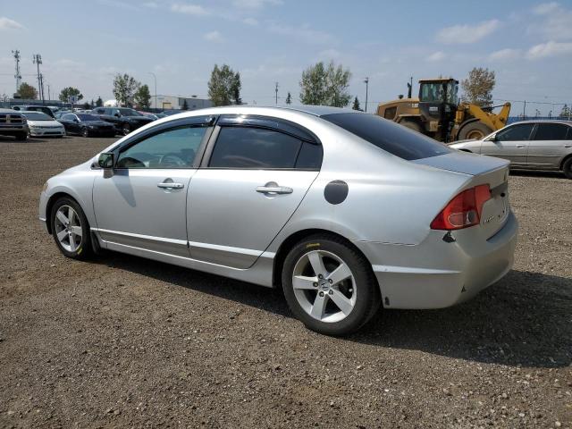 1HGFA16486L805857 - 2006 HONDA CIVIC LX SILVER photo 2