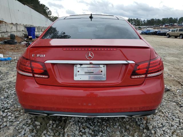 WDDKJ5KBXEF273331 - 2014 MERCEDES-BENZ E 350 RED photo 6