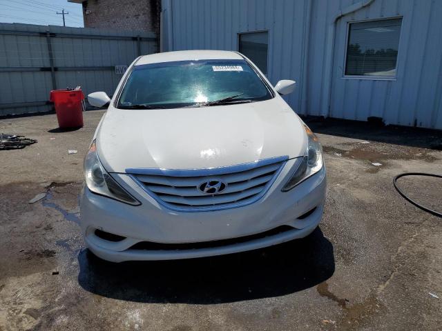 5NPEB4AC6CH342107 - 2012 HYUNDAI SONATA GLS WHITE photo 5