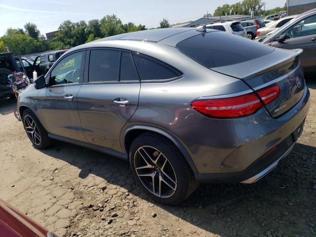 4JGED6EB4HA070691 - 2017 MERCEDES-BENZ GLE COUPE 43 AMG GRAY photo 2