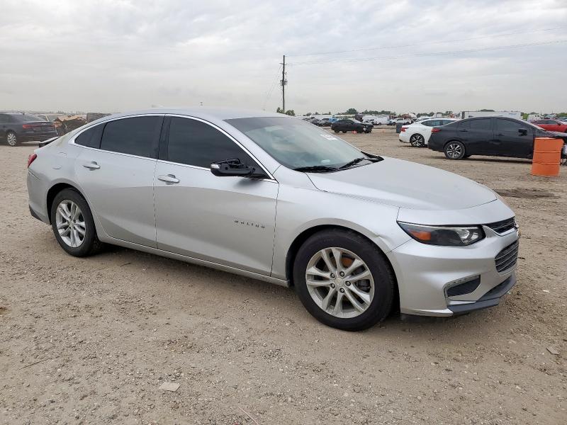 1G1ZD5ST3JF140664 - 2018 CHEVROLET MALIBU LT Plata foto 4