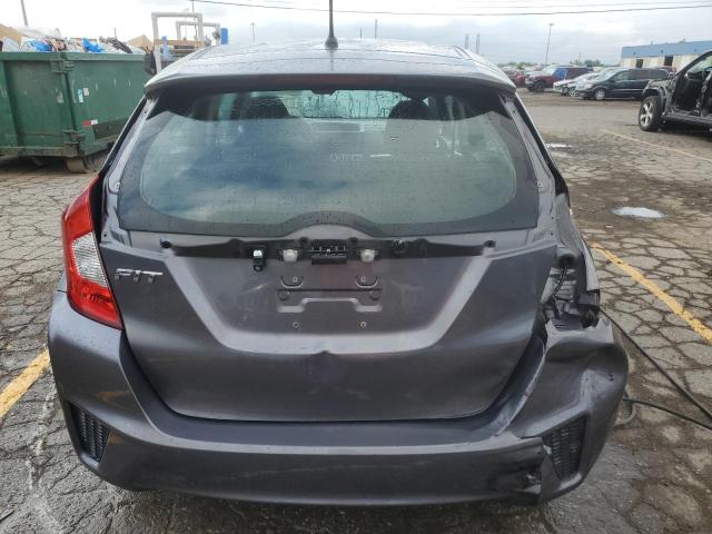 3HGGK5H54FM713870 - 2015 HONDA FIT LX GRAY photo 6