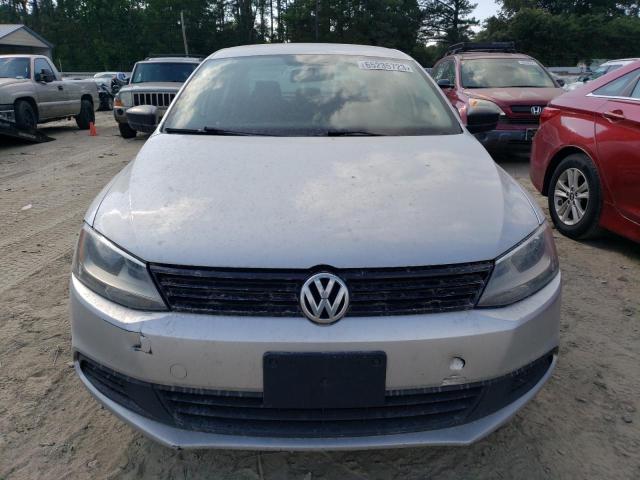 3VW2K7AJ3DM206822 - 2013 VOLKSWAGEN JETTA BASE 银色 照片 5