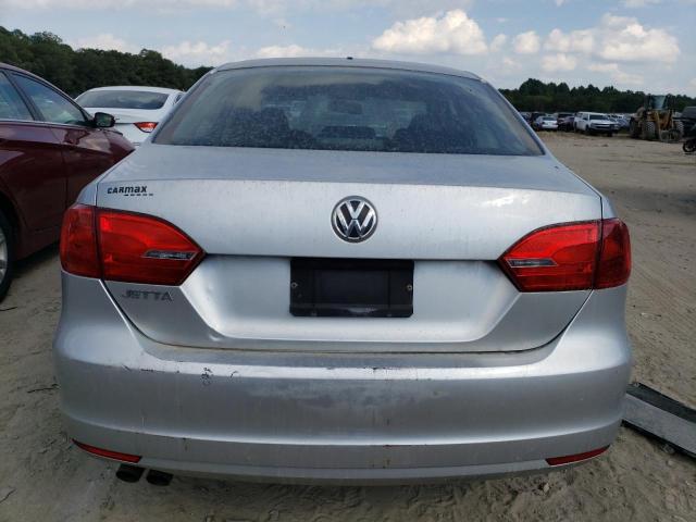 3VW2K7AJ3DM206822 - 2013 VOLKSWAGEN JETTA BASE 银色 照片 6