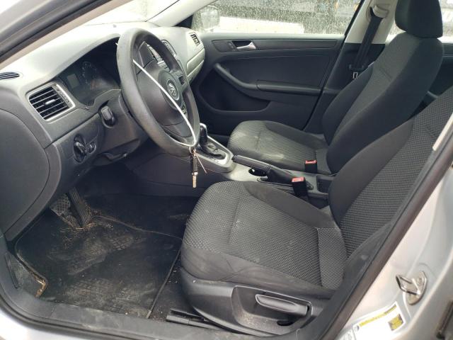 3VW2K7AJ3DM206822 - 2013 VOLKSWAGEN JETTA BASE 银色 照片 7