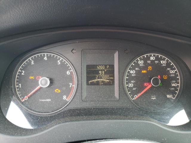 3VW2K7AJ3DM206822 - 2013 VOLKSWAGEN JETTA BASE 银色 照片 9