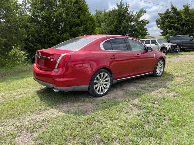 1LNHL9FT5BG605718 - 2011 LINCOLN MKS RED photo 4