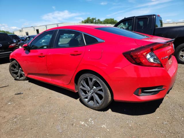 2HGFC2F89MH553436 - 2021 HONDA CIVIC SPORT RED photo 2